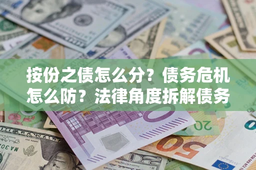 北京按份之债怎么分？债务危机怎么防？法律角度拆解债务分配与风险自保指南