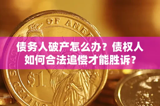 北京债务人破产怎么办？债权人如何合法追偿才能胜诉？