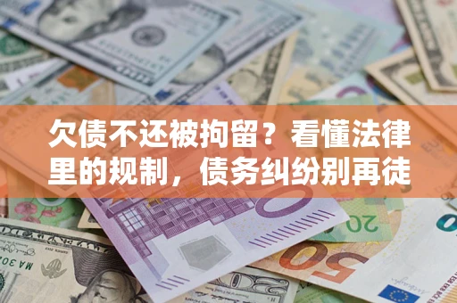 北京欠债不还被拘留？看懂法律里的规制，债务纠纷别再徒劳奔波