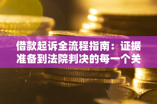 北京借款起诉全流程指南：证据准备到法院判决的每一个关键步骤